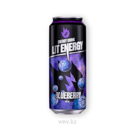 Напиток LIT ENERGY Энергетический безалкогольный Bluberry 0,45л